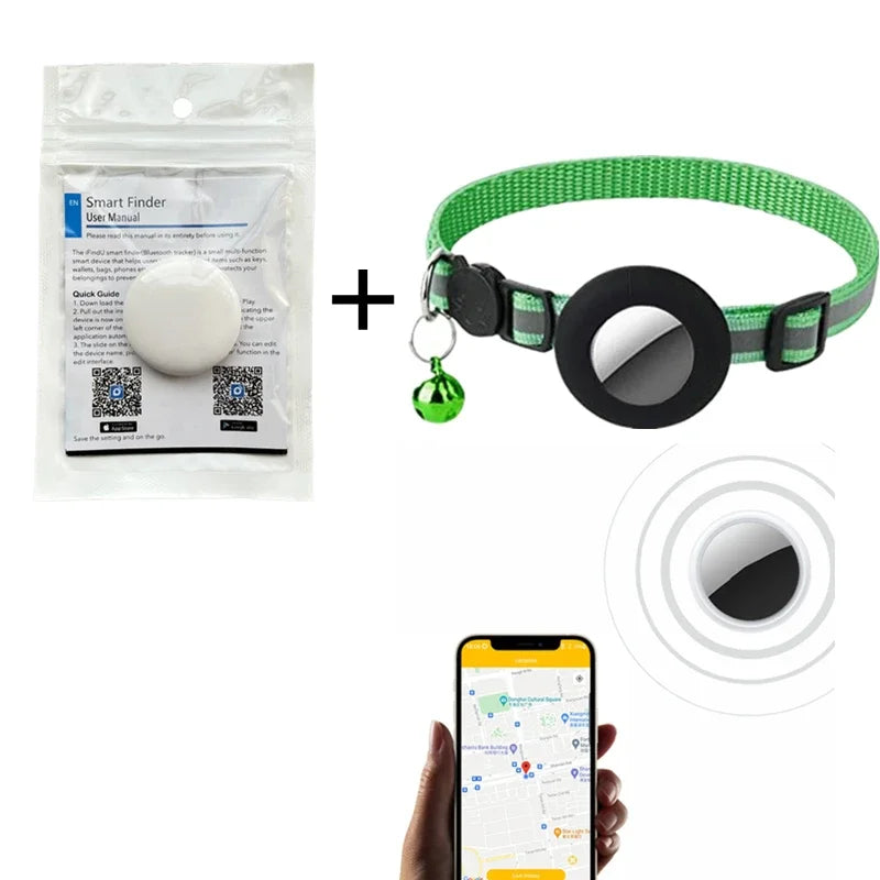 New Pet GPS Tracker Smart Locator Dog Brand Pet Detection Wearable Tracker Bluetooth for Cat Dog Bird Anti-lost Tracker Collar